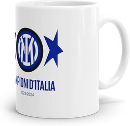 Inter - Ceramiczny kubek Scudetto 2024, 2 gwiazdki,