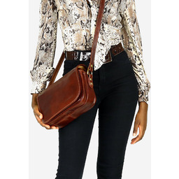 Torebka damska brązowa MARCO MAZZINI l87b