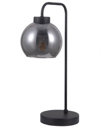 Italux Poggi TB-28028-1 lampa stołowa nowoczesna stal czarny