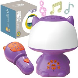 Woopie Multifunkcyjna Lampka Rgb Głośnik Bluetooth Karaoke Modulator