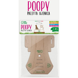 Pipikat Kartonowa Łopatka Do Żwirku Poppy 3szt