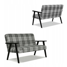 Sofa w stylu PRL retro vintage SOLER Family