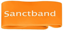 Guma oporowa do ćwiczeń Mini Band Sanctband pomarańczowa