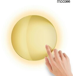 MOOSEE lampa ścienna SHADOW SUN 25 złota