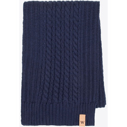 Uniwersalny szalik męski granatowy