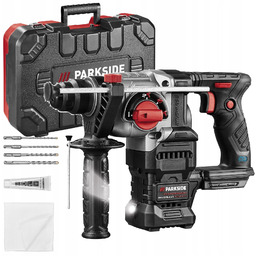 Akumulatorowa młotowiertarka Parkside Performance Młot Pkhap 20V 1,9J