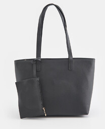 Sinsay - Torba shopper - Czarny