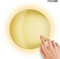 MOOSEE lampa ścienna SHADOW SUN 30 złota