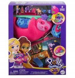 Zestaw Polly Pocket Sloth Family