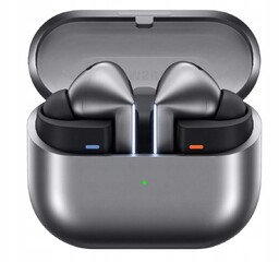 Słuchawki bezprzewodowe dokanałowe Samsung Galaxy Buds3 Pro srebrne