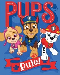Duży koc narzuta PAW Psi Patrol 130x170cm