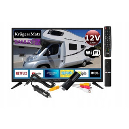 Telewizor Samochodowy Smart Tv 24 Android 12V Tir