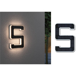 Paulmann numer domu LED solarny 5 Solar-Hausnummer, czarny,