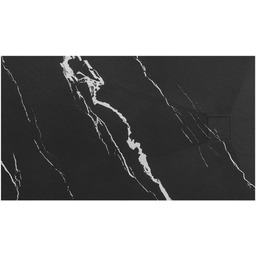 Rea Brodzik prysznicowy Magnum CARRARA BLACK 90x120