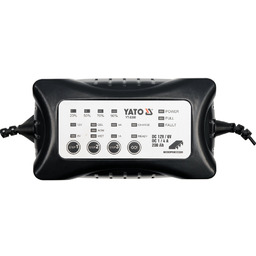 Yato Prostownik elektroniczny 12/6v 1/4a 200ah YT-8300