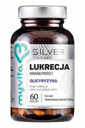 Lukrecja (Glicyryzyna) SILVER PURE 100%, Myvita