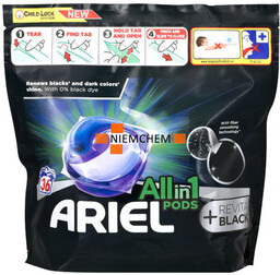 Ariel Allin1 Revita Black Kapsułki do Prania 36szt