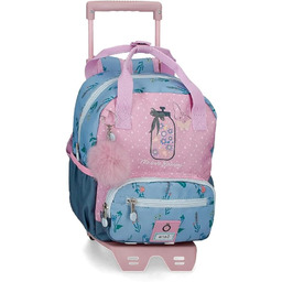 Enso We Love Flowers, Różowy, Mały plecak