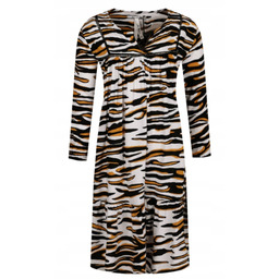 Pepe Jeans Sukienka Z Wiskozy Z Długim Rękawem