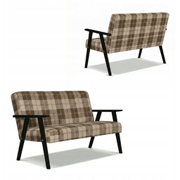 Sofa w stylu PRL retro vintage SOLER Family