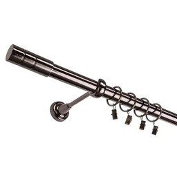 Karnisz pojedynczy 25 mm onyx I 200 cm