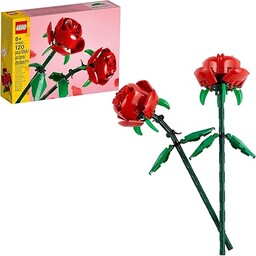 LEGO Botanicals Róże, kwiatowa dekoracja, zabawka konstrukcyjna