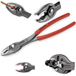 Knipex 82 01 200 Szczypce nastawne czołowe TwinGrip