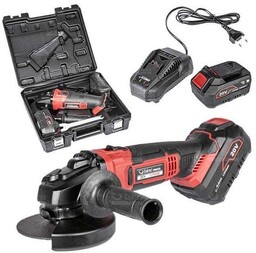 SZLIFIERKA KĄTOWA CEDRUS POWER+ AG125Li-SET Zestaw z baterią