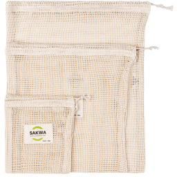 Sakwabag Woreczki Na Zakupy Zero Waste Zestaw MIX