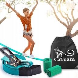 Zestaw Slackline Do Treningu Równowagi Chodzenie Po Linie