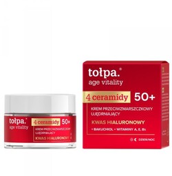 TOŁPA Age Vitality Krem przeciwzmarszczkowy ujędrniający 50+ 50