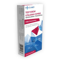 DIATHER - domowy test Krew Utajona Combo Hemoglobina