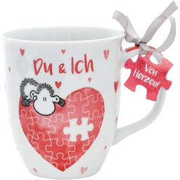 Sheepworld Filiżanka "Du & Ich" Filiżanka do kawy
