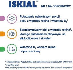 Iskial Immuno Max, 120 kapsułek