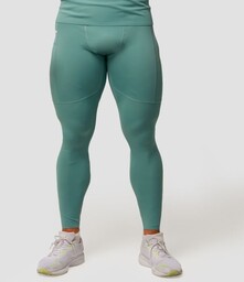 GymBeam Legginsy Kompresyjne Mid Blue