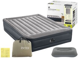 Materac Dmuchany Dwuosobowy 152x203x42 Intex 64136ND z Pompką
