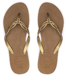 Japonki Havaianas 41232251856 Brązowy