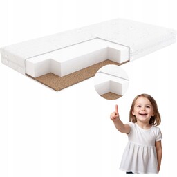 Materac 70x140 piankowy dziecięcy Hilding Kołysanka lotus