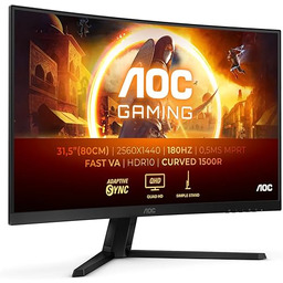 AOC Zakrzywiony monitor do gier, CQ32G4VE 31,5 cala