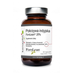Suplement diety, Kenay Pokrzywa indyjska ForsLean  20%