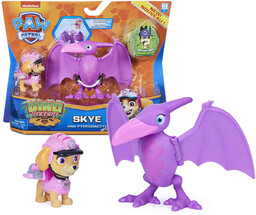 Psi Patrol Figurka Dinozaur Skye + Pterodaktyl Dino