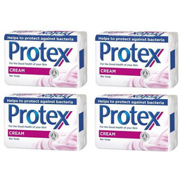 Zestaw 4x PROTEX Mydło antybakteryjne Cream, 90 g