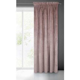 Eurofirany Villa Zasłona welwetowa aksamitna miękka na taśmie