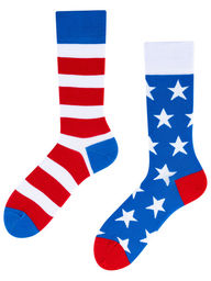 Todo Socks Americano To Go,, Ameryka, Amerykańskie, Paski,