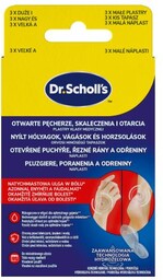 Dr. Scholl''s Otwarte pęcherze, skaleczenia i otarcia Plastry,