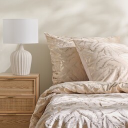 Pościel welwetowa ze złotym nadrukiem Foglare 200x220 cm