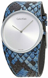 Zegarek CALVIN KLEIN K5V231V6. Kwarcowy, Kolor srebrny. Kobieta.