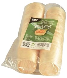Kubek fingerfood fi 4,5cm drewniany pucharek 50szt