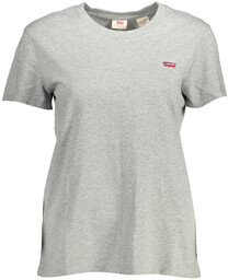 T-SHIRT LEVIS Z KRÓTKIM RĘKAWEM DAMSKI SZARY