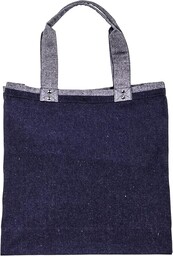 BIDBI Denim Luxury Shopper, Indygo, Jeden rozmiar, Denim